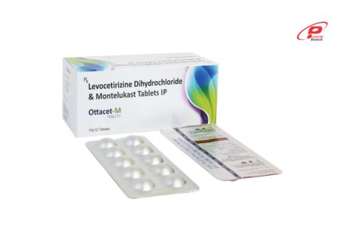 Montelukast Sodium 10mg Levocetirizine 5mg Tablets