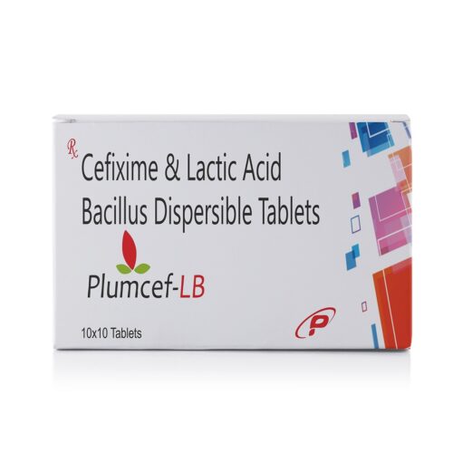 Cefixime & Lactic Acid Bacillus Tablets | Plumcef-LB