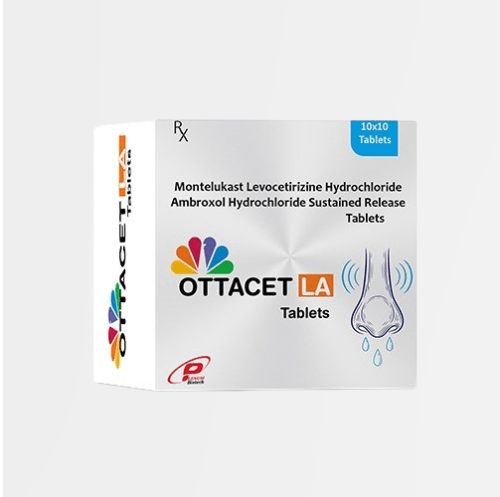 Ambroxol Hydrochloride Montelukast Levocetirizine | Ottacet LA