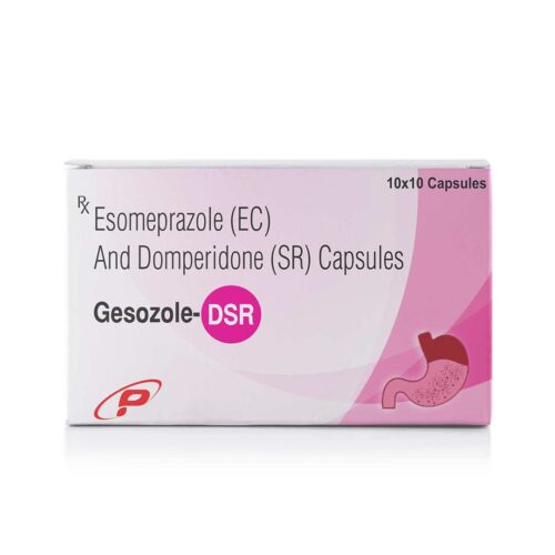 Domperidone Esomeprazole Capsules | Gesozole-DSR Capsules