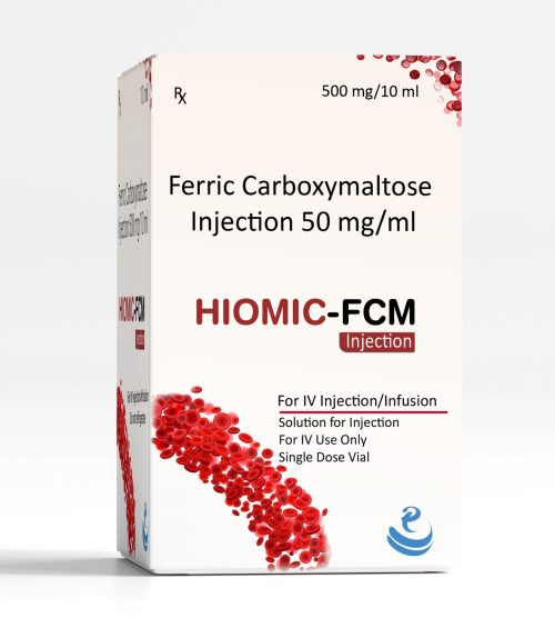 Ferric Carboxymaltose Injection | Hiomic-FCM 50mg/10ml