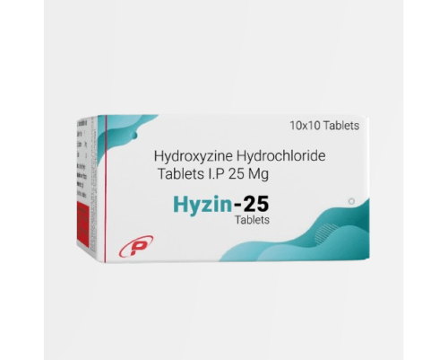 Hydroxyzine Tablets 25mg | Hyzin-25