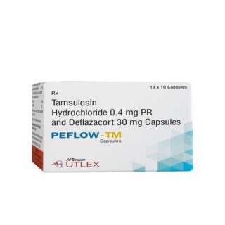 Tamsulosin Hydrochloride Deflazacort Capsule | Peflow TM