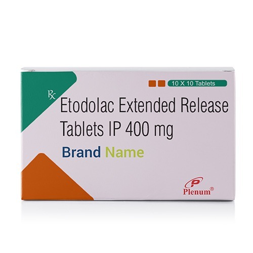 Etodolac 400 mg Tablet- Plenum